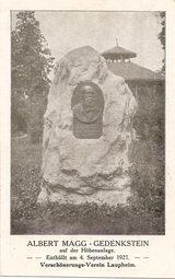 Albert Magg- Gedenkstein